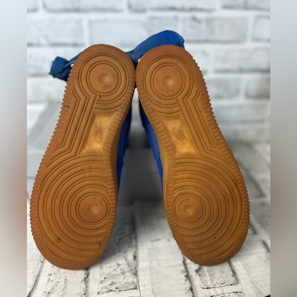 Nike Air Force 1 High 07 LV8 Men's Size 7.5 Blue Basketball Shoes 806403-400 - Picture 12 of 12